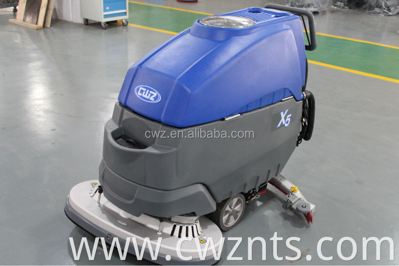 large tank high efficient automatic floor scrubber dryer, cleaning machine